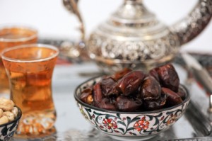 Ramadan, dates and tea, fasting