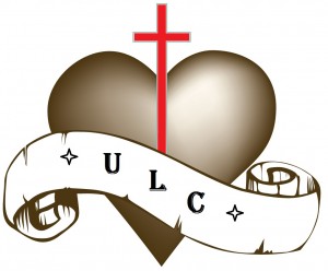 Universal Life Church, tattoo with heart and Christian cross
