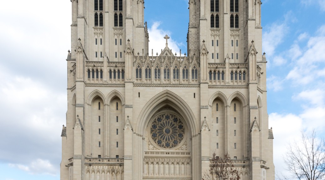 Washington National Cathedral in Washington DC is one Sacred site in North America.