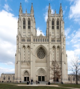 Washington National Cathedral in Washington DC is one Sacred site in North America.