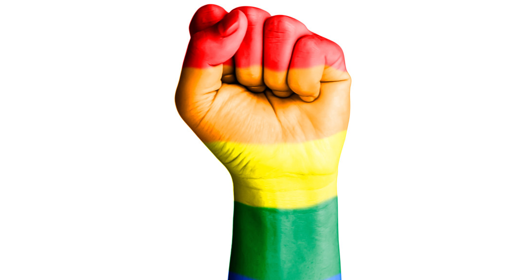 Fist Representing LGBT rights