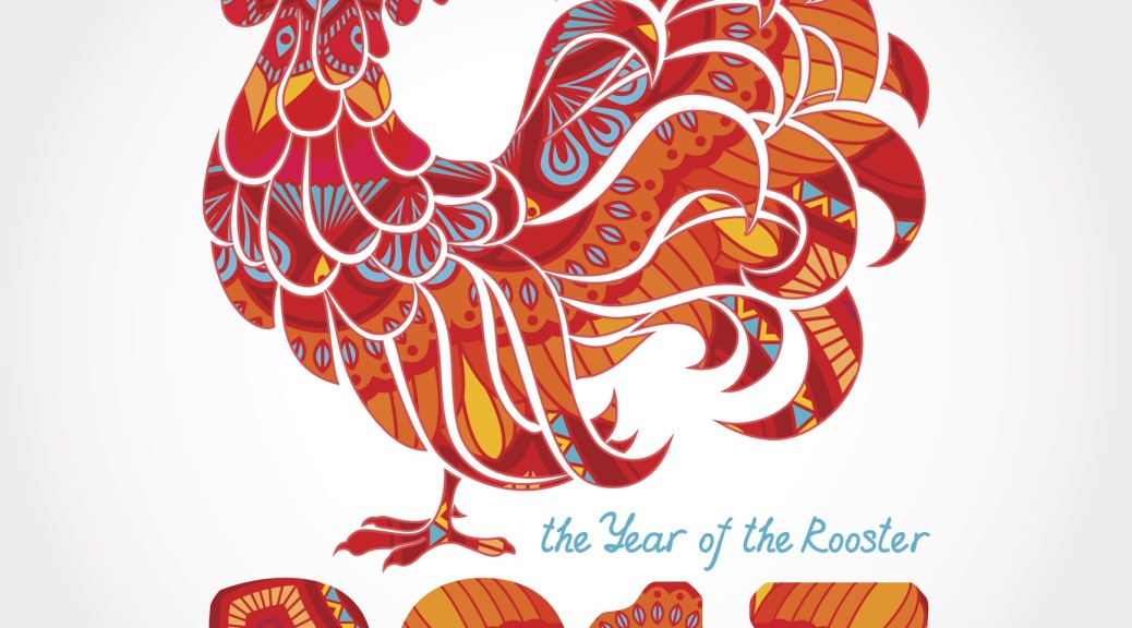 2017 Celebrate the year of the Rooster when you ring in the Chinese New Year.