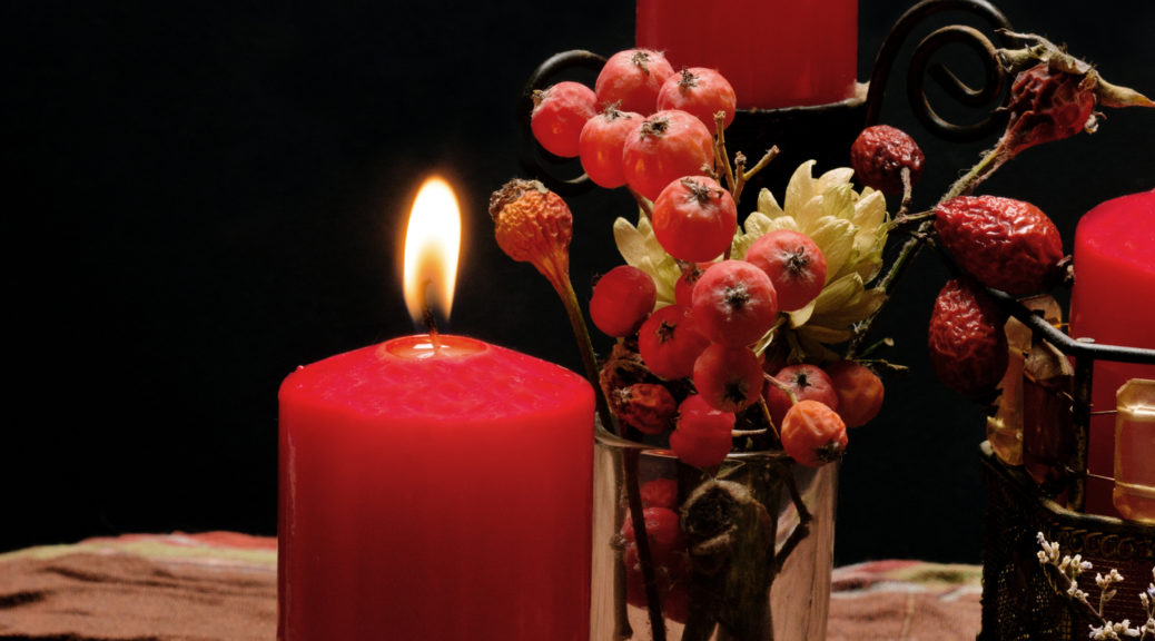 Candles are commonly used in British Traditional Wicca ceremonies.