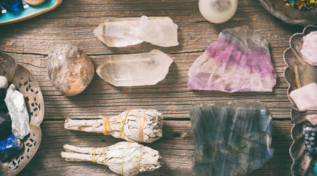 Crystal healing is an alternative form of spiritual medicine involving the use of stones, rocks, and crystals in treatments.