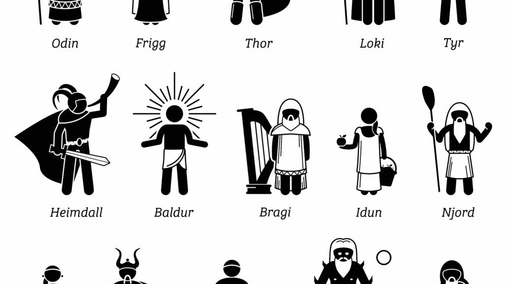 The ancient Norse peoples worshiped a wide range of deities.