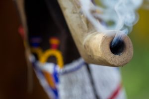 Ceremonial pipes factored into the religious and social lives of many cultures.