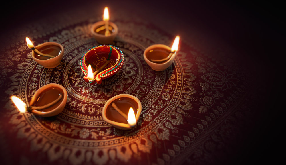 Diwali is the Hindu autumnal "Festival of Lights".