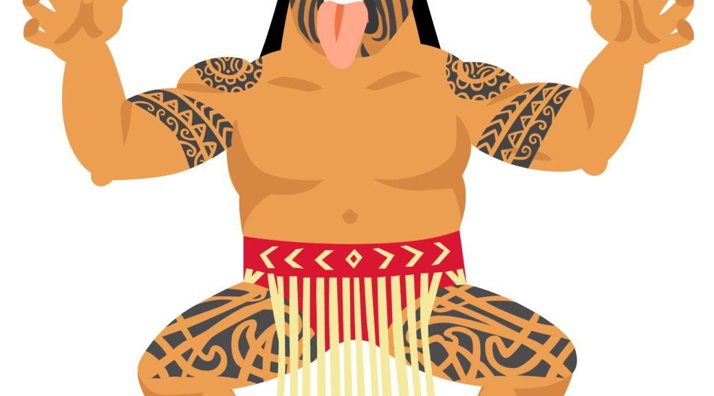 The haka is a dance that was initially part of traditional battle preparations for male warriors.