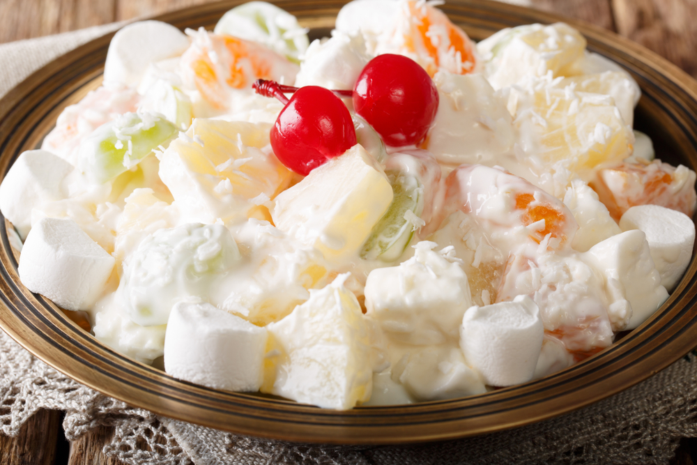 Modernity's superfood: an ambrosia salad