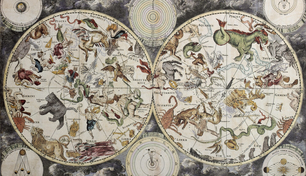astrology sign map