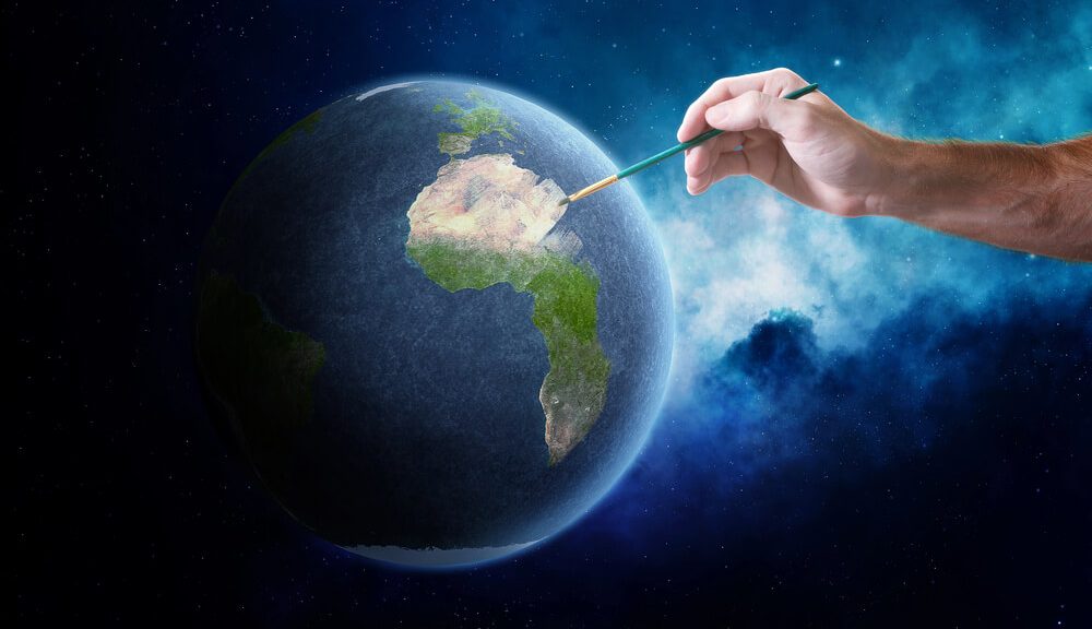 How do different religions explain the creation of the world?