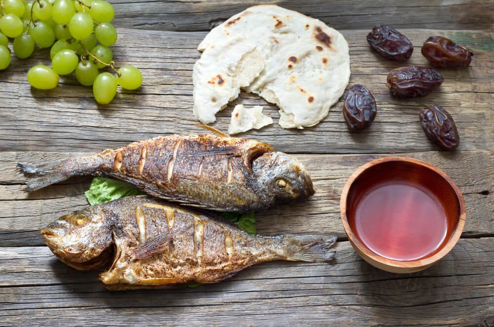 What foods have religious symbolism?